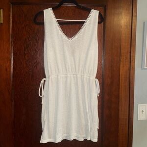 White coverup dress!